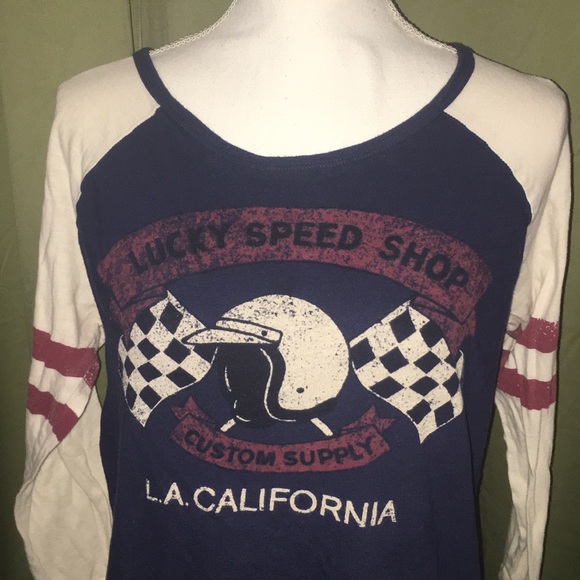LUCKY BRAND - Baseball Tee - Picture 2 of 4